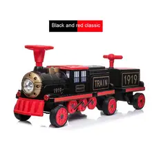 Electric Train Toy Car Railway and Tracks Steam Locomotive Engine Diecast Educational Game Boys Toys for Children Kid Gift
