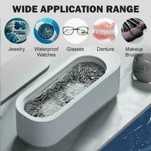Electric Ultrasonic Cleaning Machine Multifunction Eyeglasses Jewelry Watch Cleaning Machine Intelligent Home Cleaner Machine
