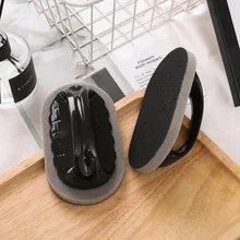 Emery Sponge Nano Melamine Pot Brush For Removing Rust Kitchen Tool Sponge Cleaning Brush Descaling Rub Pot