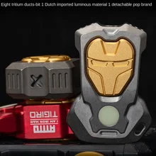 Equipment Iron Man Armor Multi-Functional EDC Titanium Alloy Outdoor Toy Single Finger Tiger Window Breaking Machine Pop Brand