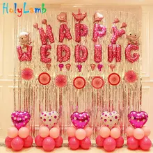 Expand Size 100cmx200cm Balloon Curtain Birthday Scene Balloon Background Decorations Kid Party Balloon Toy Children's Birthday
