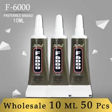 F6000 Glue 50PCS 10ml Super Adhesives For Acrylic Jewellry Beads Rhinestones Glass Crafts Gem DIY