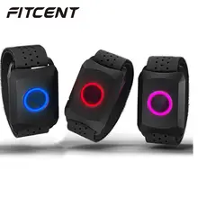 FITCENT Heart Rate Monitor Armband Optical Arm band Sensor with Dual Band Radio ANT+ and Bluetooth Smart for Garmin Wahoo Polar