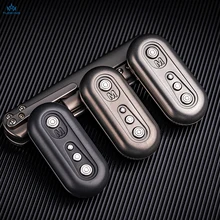 Fidget Slider Limited Edition T-One Magnetic Metal Push Slider Spin Coin Fidget Toys Haptic Toy for Adults