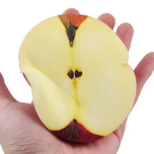 Fidget Toys Half Fruit Squeeze Slow Rebound Squishy Toy Decompression Soft Simulation Fruit Food Model For Adults Children's