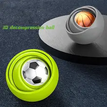 Fingertip Ball Toy Multi-layer Rotation Football Basketball Spinner Stress Relief Training Toy Fidget Sports Anti Stress Toys