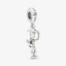 Fit Original Pan Charm Bracelets Disney Pixar Toy Story Woody Dangle Charm  Jewelry Berloque