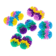 Fitness PVC Hand Massage Ball Soles Hedgehogs Sensory Training Grip the Ball Portable Physiotherapy Ball Foot Massager