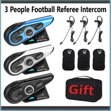 Football Referee Intercom R15 Pro Bluetooth Headset duplex intercom Suitable for 2 to 8 people