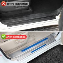 For 2010-2021 Toyota Land Cruiser Prado 150 Lc150 Stainless Steel threshold Pedal Protection Interior Decoration Accessories