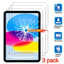 For Apple New iPad 10th Generation Screen Protector 10.9 inch 2022 Anti Fingerprint Tempered Glass Apple Pencil Compatible