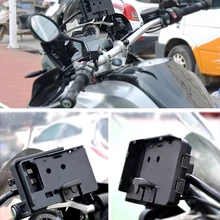 For BMW R1200GS r1200 GS Motorcycle USB Charger GPS Moto Mobile Phone Wireless Charging Holder Stand Bracket