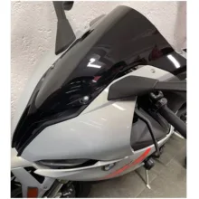For BMW S1000RR S 1000RR 2019 2020 2021 Motorcycle Windshield Wind Screen Double Bubble S 1000 RR Black