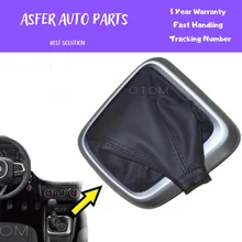 For Dodge Neon Fiat Egea Gear Shift Gaiter With Chrome Black Color Bottom Frame High Quality  2016-2019 Oem 735631235