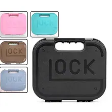 For GLOCK Storage box Multifunctional Portable Plastic Gun Case Waterproof Tactical ABS Pistol Case for G17 Hunting suitcase