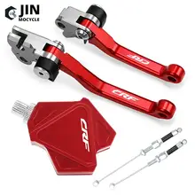 For HONDA CRF150F /CRF230F 2003-2022 CRF250F 2019-2022 Accessories Stunt Clutch Lever Easy Pull Cable System Brake Clutch Levers