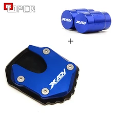 For HONDA X-ADV XADV 750 X ADV 2021 2022 Motorcycle Foot Side Stand Pad Plate Kickstand Enlarger Extension and Tire Value Cap