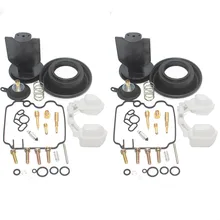 For TDM850 XTZ750 XTZ 750 Super Tenere 1989-1997 TDM 850 Carburetor Repair Kit Plunger vacuum diaphragm Float Air Cut-off Valve