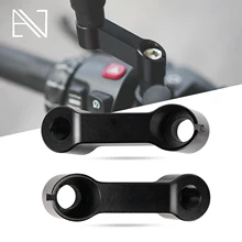 For TigerSport660 Tiger850/900 Trident660 Street Triple675/765RS/1200RS Motorcycle Rearview Mirror Extension Riser Extend Adapt