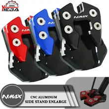 For YAMAHA NMAX N-MAX 155 125 NMAX155 NMAX125 2015 2016 2017 2018 2019 CNC Motrocycle Kickstand Side Stand Enlarge Support Plate