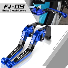 For Yamaha FJ09 FJ 09 2018 2017 2016 2015-14 Motorcycle CNC Adjustable Folding Extendable Brake Clutch Levers Handle accessories