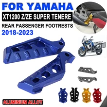 For Yamaha XT1200Z XT1200ZE XT1200 Z ZE Super Tenere 2018 - 2023 Motorcycle Accessories Rear Foot Pegs Rests Passenger Footrests