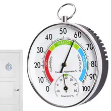 Fridge Thermometer Refrigerator Freezer Thermometer Wireless Wall Thermometer Hygrometer For Humidors Greenhouse Garden Cellar