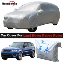 Full Car Cover For Land Rover Range Rover Sport Velar SUV Sun Shade Anti-UV Rain Snow Resistant Cover Windproof