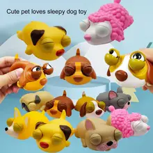 Fun Stress Reliever Toy TPR Silicone Squeeze Toy Creative Lightweight Small Dog Stress Reliever Toy