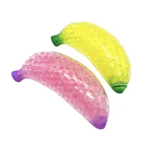 Funny Fruit Shape Banana Squeeze Toy Creative Antistress Toy Pressure Stress Relief Sensory Fidget Tool for Kids Adults
