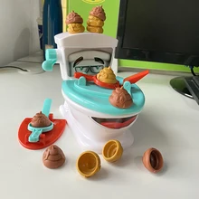 Funny Toilet Toys Catapult Poop Trick Toilet Prop Relaxation Poop Toy For Children  Adults Desktop PK Games Toys Fun Interactive