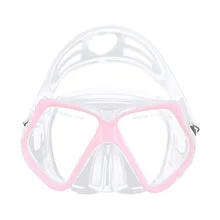 Goggle Adult swimming anti-fog diving mask  large field of vision diving goggles  liquid silicone snorkeling mask