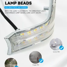 Goldwing Motorcycle LED Fog Lamp Side Auxiliary Lamp LED Decorative Lamp For Honda Goldwing GL1800 2018-2022