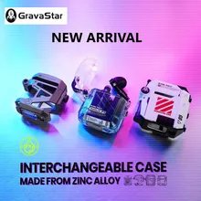 Gravastar Wireless Earbuds Sirius P5  Bluetooth 5.2 Headphones ENC Noise Cancelling 40H Playback  Interchangeable Shells Designs