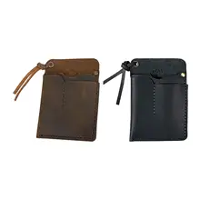 Handmade  Sheath for Belt Pen Holder Organizer   Flashlight PU Leather Pouch Pocket mens' Gift