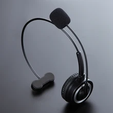 Headphones Computer Call Center Headset 3.5mm Business Headsets Telephone Bluetooth-compatible with Microphone