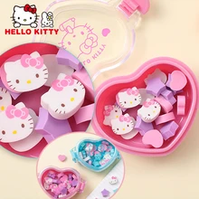 Hello Kitty Eraser Cute Cartoon 1 Tube(20 Pcs) Kids Stationery Drawing Writing Kawaii Pencil Eraser School Supplies Gift