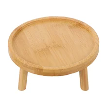 Holder Stand Pot Flower Wood Wooden Stool Rack Outdoor Indoor Display Smallflowerpot Gardening Table Shelf Potted Planter