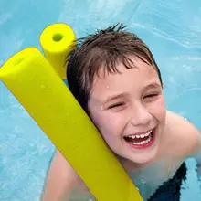 Hollow Flexible Pool Noodles 60 Inch Durable Foam Frame Floating Water Aid Foam Bar Noodles Pool Floating Stick Swim Noodles