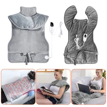 Home Heating Pad Electric Blanket Heated Thermal Blanket Washable Neck Warmer Shoulder Pads 120V Heated Mat Heating Pad Heating
