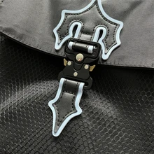 Hot Selling Trapstar Bag Men and Women IRONGATE T CROSS-BODY - BLACK/Ice Blue Top Quality Fashion One Shoulder Crossbody Wallet