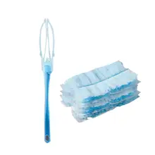 Household Duster Disposable Electrostatic Absorbent Fiber Duster Air-condition Car Furniture Cleaning Microfiber Dusting Brush