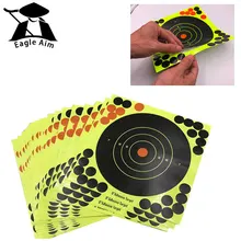 Hunting and shooting target stickers 20 sheets Targets 8" Adhesive.  ultimate gun shooting solution