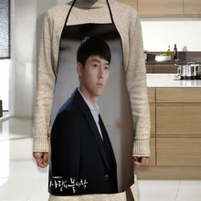 Hyun Bin Apron Oxford Cloth Waterproof Men/Women Kitchen Apron Household Cleaning For Home And Kitchen Accessories