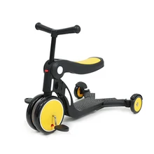 IMBABY Foldable Indoor And Outdoor Children Scooter With Five Modes Can Be Switched At Will  One Bike For More Ways To Play