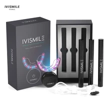 IVISMILE Teeth Whitening Light LED Device Teeth Whitening Gel Set Home Washing Kit Gift Box Wireless Charging Teeth Whiteningpen