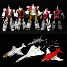 In Stock Action Figure Zeta Toys ZB06 ZETA Superion Aircraft Fit Animation Metal Color Gift Box Set