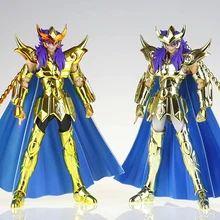 In Stock CS Model Saint Seiya Myth Cloth EX 2.0 Scorpio Milo 24K/OCE Gold Knights of the Zodiac Metal Armor Anime Action Figure