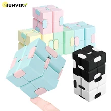Infinity Cube Magic Toys Antistress Hand Flip Endless Cube stress reliver Finger adult Antism Figet toys Game Cubes Toy Gift