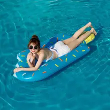 Inflatable Floating Row Simple Durable Portable Inflatable Pool Float Hammock for Water Party  Water Hammock  Pool Float